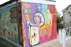 Side of WOW Shed